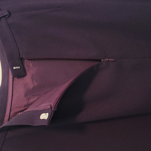 Pretty, long purple skirt. Size 4 Petites. - Picture 6 of 7